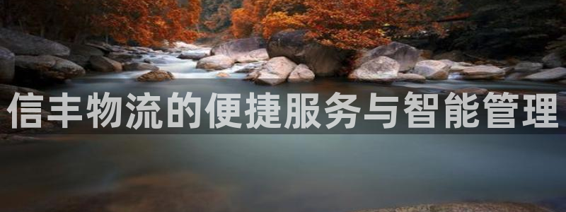 多多28昵称：信丰物流的便捷服务与智
