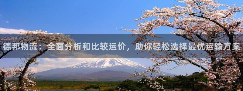 多多28app官网少林足球：德邦物流